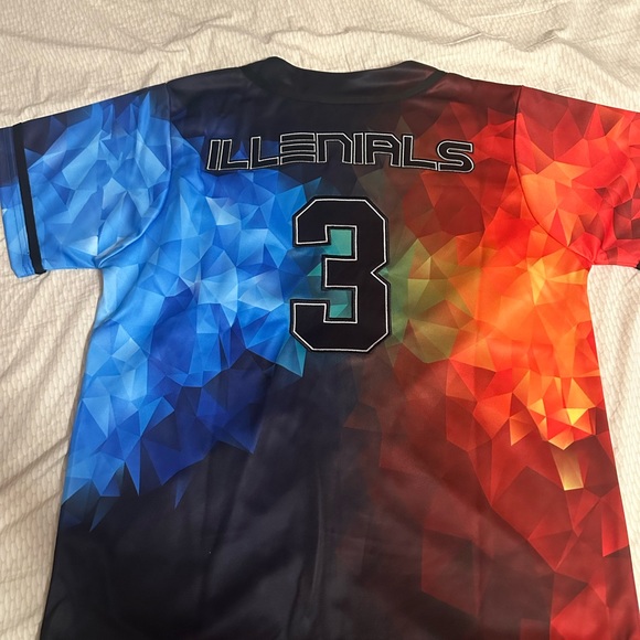 Illenium 6/6 Illenial Jersey Size M Super Limited - Picture 2 of 4